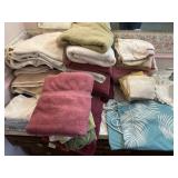 Bath towels, washcloths, hand towels and heating