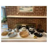 Electric pot, pie pans, skillet, Superior Quality
