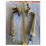 Vintage gooseneck soda taps