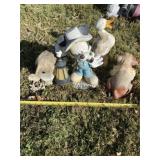 Solar Mickey, cat, duck with rough spots and