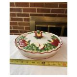 Style - Eyes apple decor pie dish