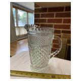 Anchor Hocking Wexford glass pitcher