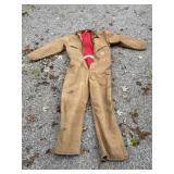 Carhartt insulated coveralls sz large
