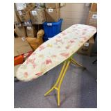 Yellow ironing table