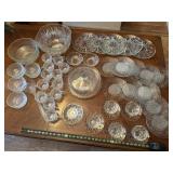 Princess House Cake Server, Punch Bowl, Berry