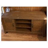 47.5 w x 24 t x 16.5 deep tv stand, has some worn