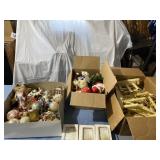 Christmas ornaments, Candle lights and Thank You