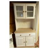 35 w x 72 t x 20 deep microwave cabinet with top