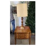 22 27.5 x 22 Century Furniture Side Table and