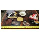 Starrett caliper, counter balance scale