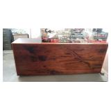 Wooden display/storage  cabinet 8 ft x 38 inch x