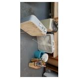 Fans ,hangers,mop bucket,  hunter purifier not