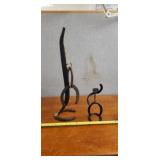 Homemade horse shoe decor