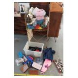 Metal storage stand , plastic storage containers,