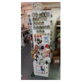 Display cabinet w contents , guardian angels ,key