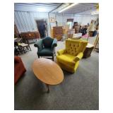 2 Chairs and Coffee Table