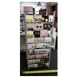 4 sided display earring case w fashion earrings