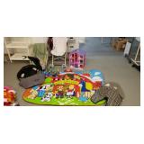 Playmat, stroller, car seat, playhouse