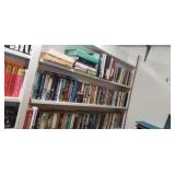 Top 3 shelves large lot of books