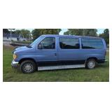 1997  Ford passenger van Club Wagon 186,024  VIN
