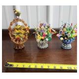 Beaded  Baskets
