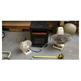 Eden ceramic infrared heater, fans
