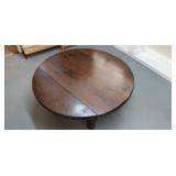42 diameter x 16 in Coffee table sides fold down