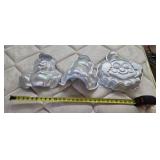 Wilton Bear Cake Mold & Clown Cake amold