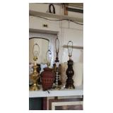 6 table lamps