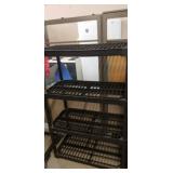 Plastic shelving