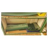 Glass shelving all sizes and cabinet
