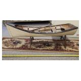 Wooden Boat coffee table missing glass