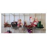 Mr. & Mrs  Clause & decor