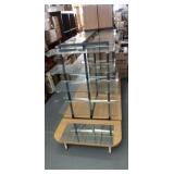 7 ft x 56in. X 3.3 ft display cabinet, bring help