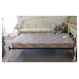 TWIN Wrought  Iron Day Bed With Sealy Mattress