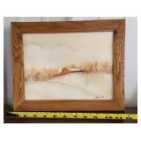 Signed 1996 Water Color