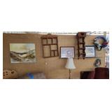 Wooden Shelve Mirror, pictures