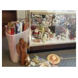 Christmas Figurines,  wrapping paper, Ester bunny
