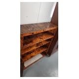 Wooden bookshelf 44x45x 13 in.