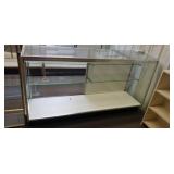 Glass display cabinet, 6ft x 38 x 20 in , glass