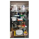 Plastic ice bucket, grill chicken insert, new