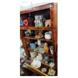 Knicknacks,  ceramic basket, Planters Mexico cat