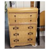 30 x 18 x 43.5 McM Blonde Tall Boy Dresser