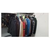 Clothes rack double sided hanger 5 ft long