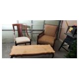 Oversize chair, dining chair, 52 in coffee table