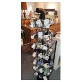 Cups w display rack