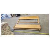 MCM Blonde Head Board/Foot Board