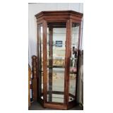 40 x 12.5 x 77 Howard Miller Display Cabinet With