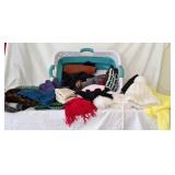 Hat, gloves and scarves,  collapsible laundry