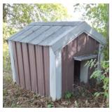 Large 55" tall and 50" wide, insulated dog house
